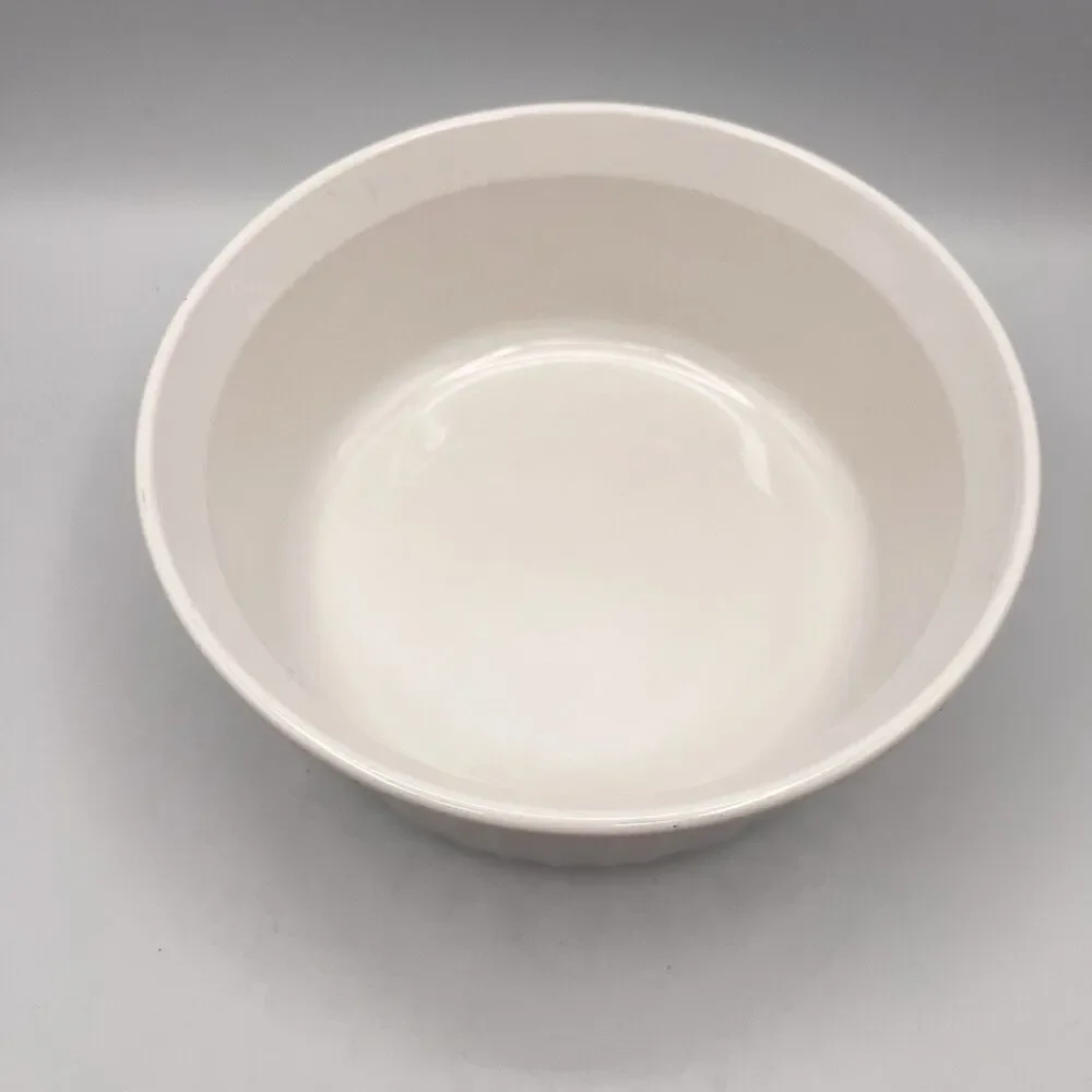Corning Ware French White Casserole 1.6L Serving Bowl F-5-B - No Lid